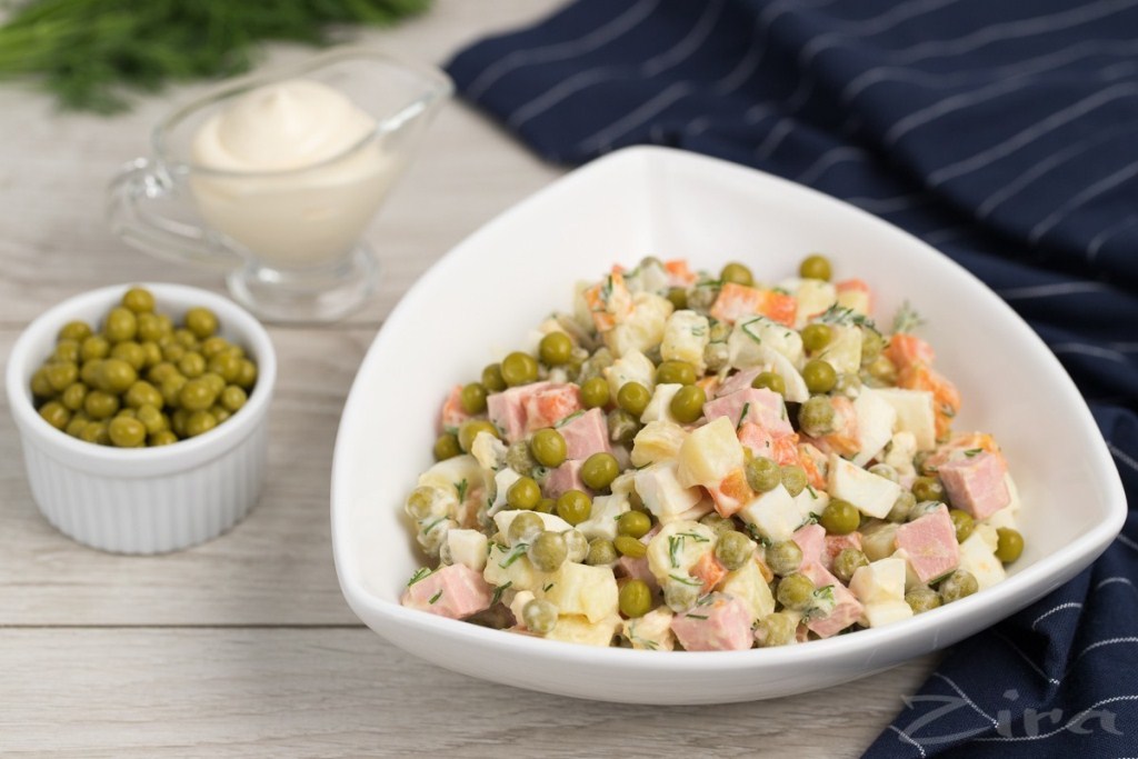 Диетический салат с креветками и авокадо - рецепт с фото на Пошагово ру